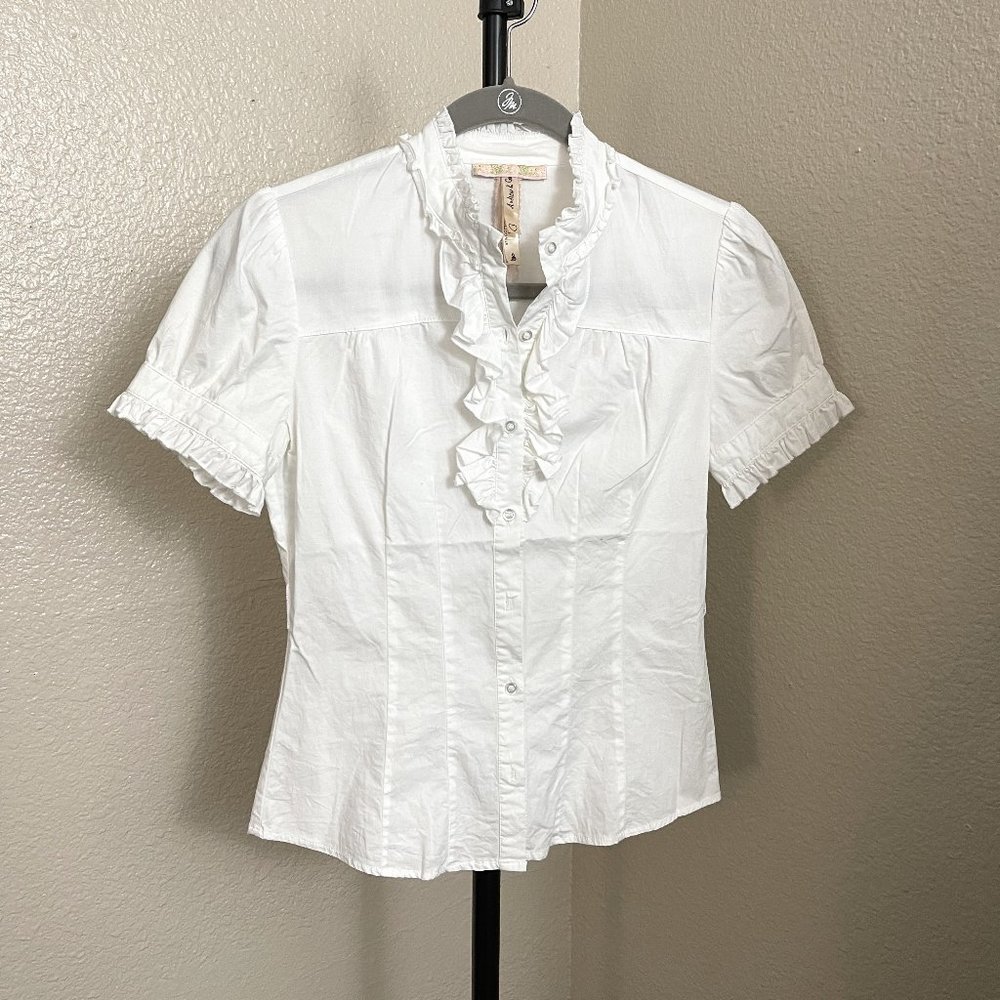 Andrew & Co White with Button Down Shirt